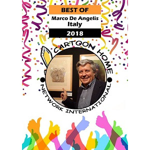 	Cartoon Home Network International. Votato come uno dei 10 migliori cartoonists del mondo nel 2018